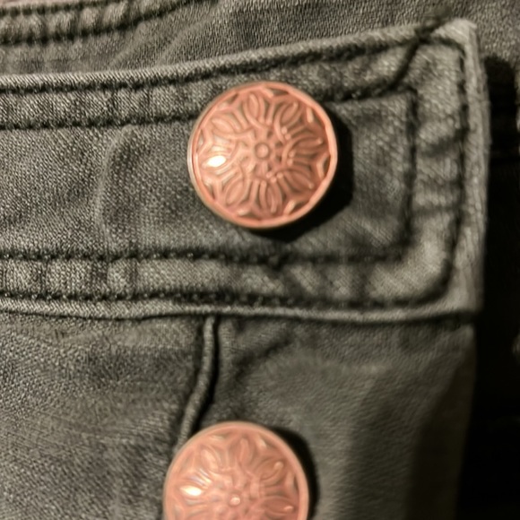 Free People olive green boho shorts size 10 - Picture 4 of 8